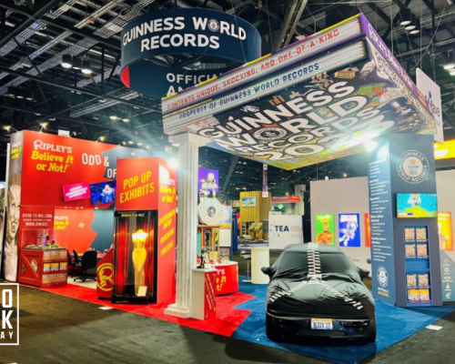 Custom booth design.